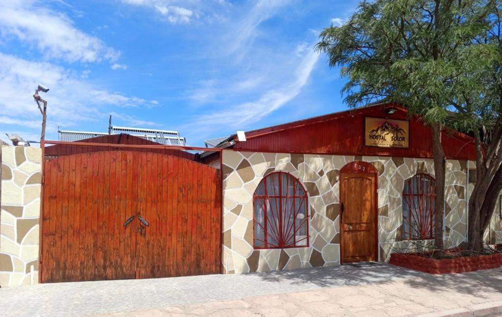 סן פדרו דה אטקאמה Hostal Solor מראה חיצוני תמונה